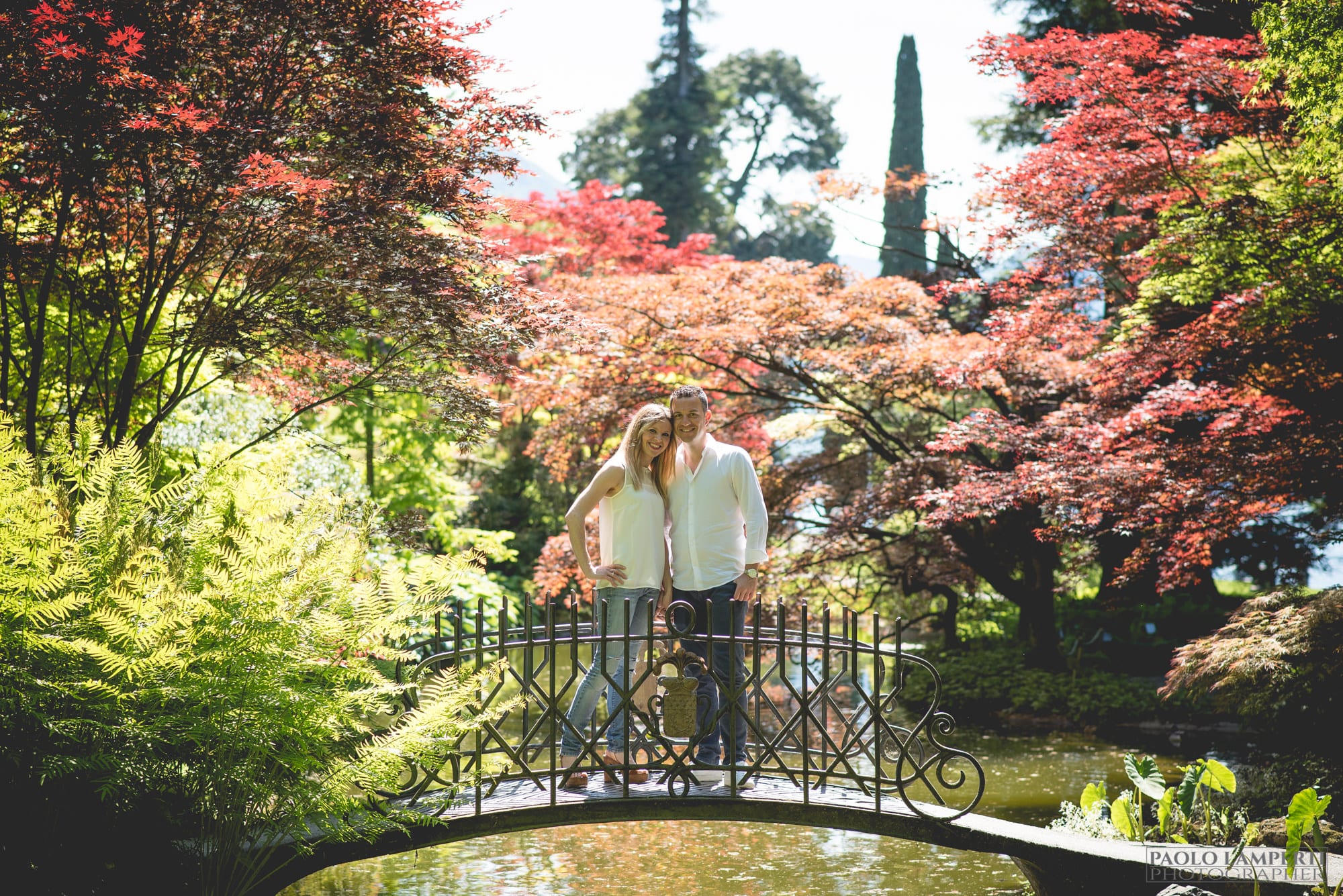engagement como villa melzi fotografo matrimonio varese saronno romantico creativo elegante artistico lamperti