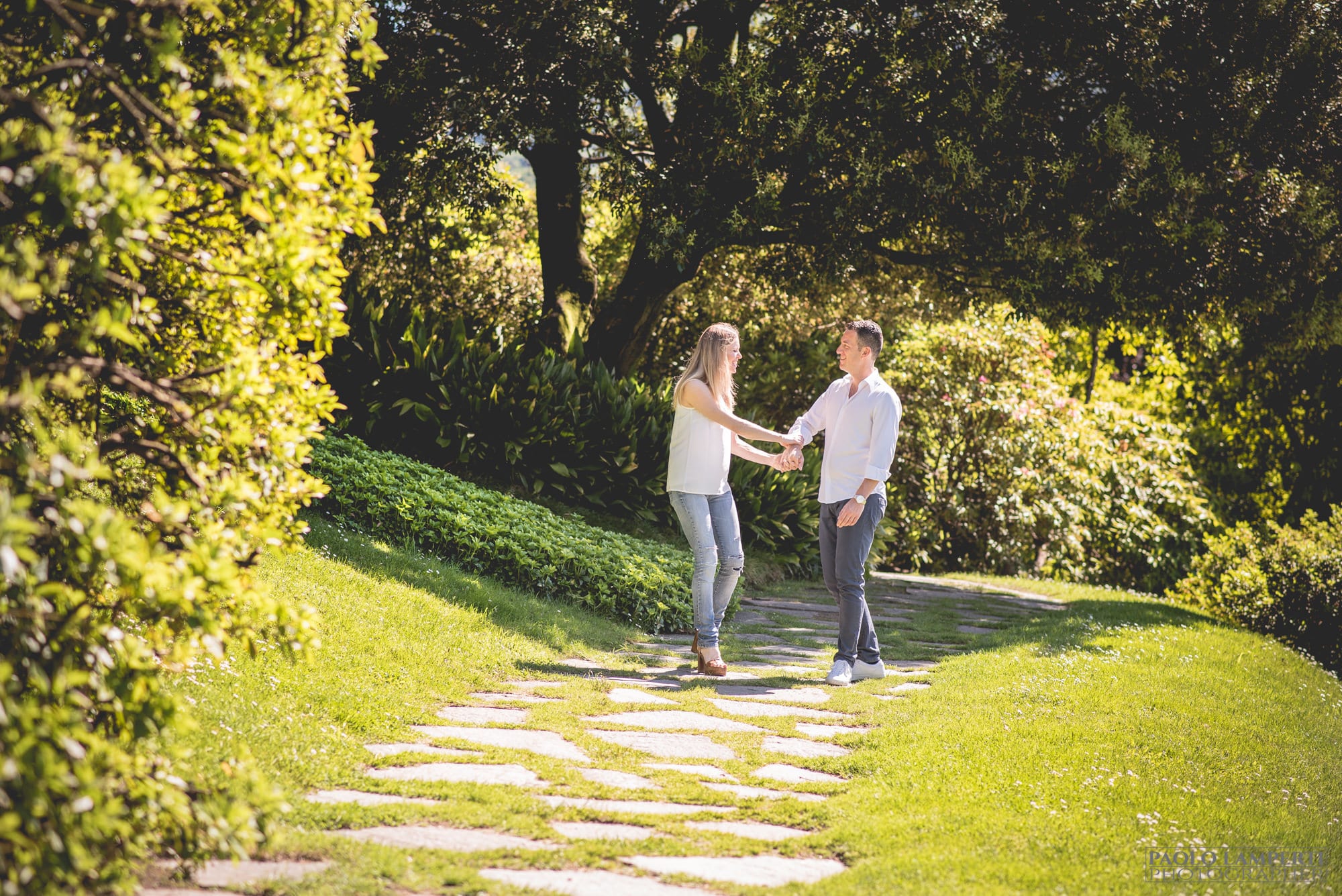 engagement como villa melzi fotografo matrimonio varese saronno romantico creativo elegante artistico lamperti