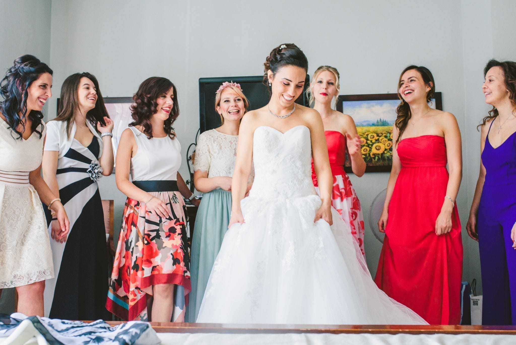 Elegante Matrimonio La Limonera Rovellasca preparazione sposa