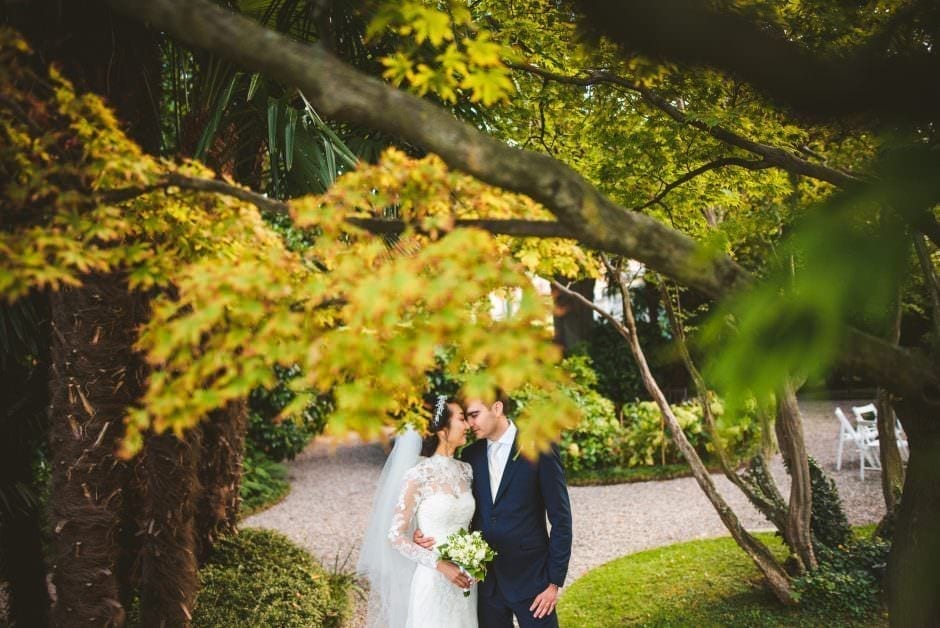 Villa Parravicini Revel a Como, giardino fronte lago.