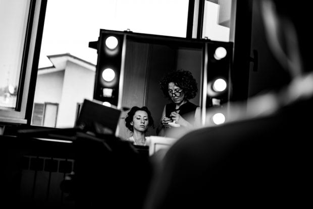 Preparazione sposa matrimonio Ristorante Càmp di Cènt Pertigh