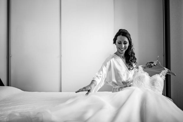 Preparazione sposa matrimonio Ristorante Càmp di Cènt Pertigh