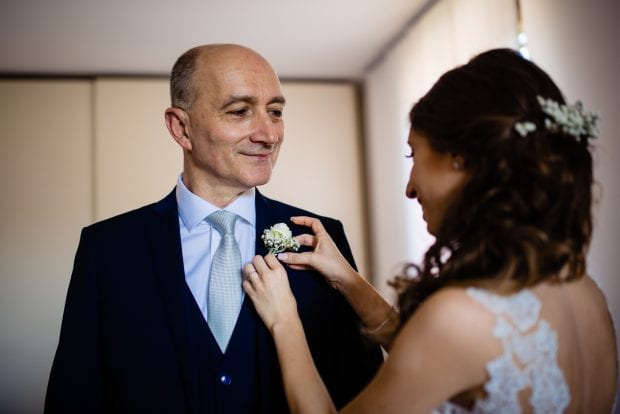 Preparazione sposa matrimonio Ristorante Càmp di Cènt Pertigh