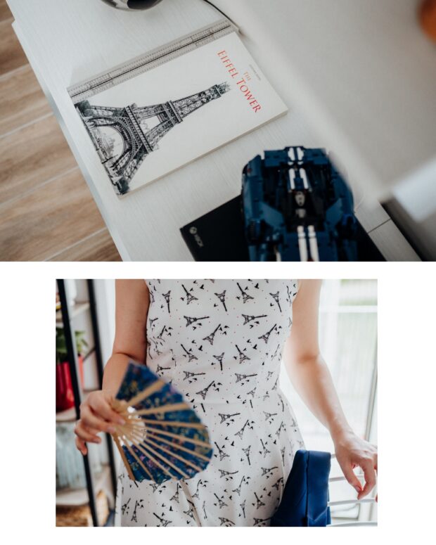 Dettagli a casa di Carolina che denotano il suo amore per Parigi.