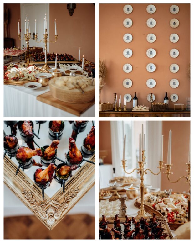 Altri dettagli interni della location, la zona aperitivo