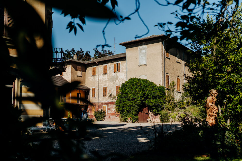 Villa Castiglioni Fisogni Tradate vista esterna location matrimoni